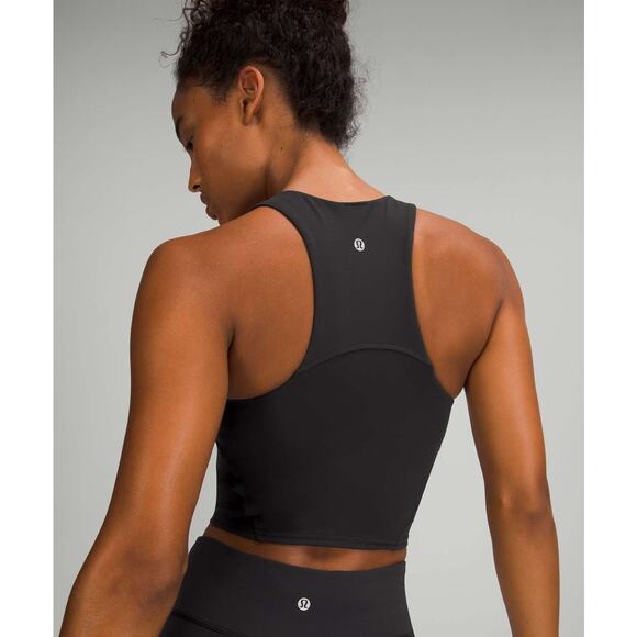 Lululemon Invigorate Training Tank Top Everlux Size 12 Black - Picture 1 of 7